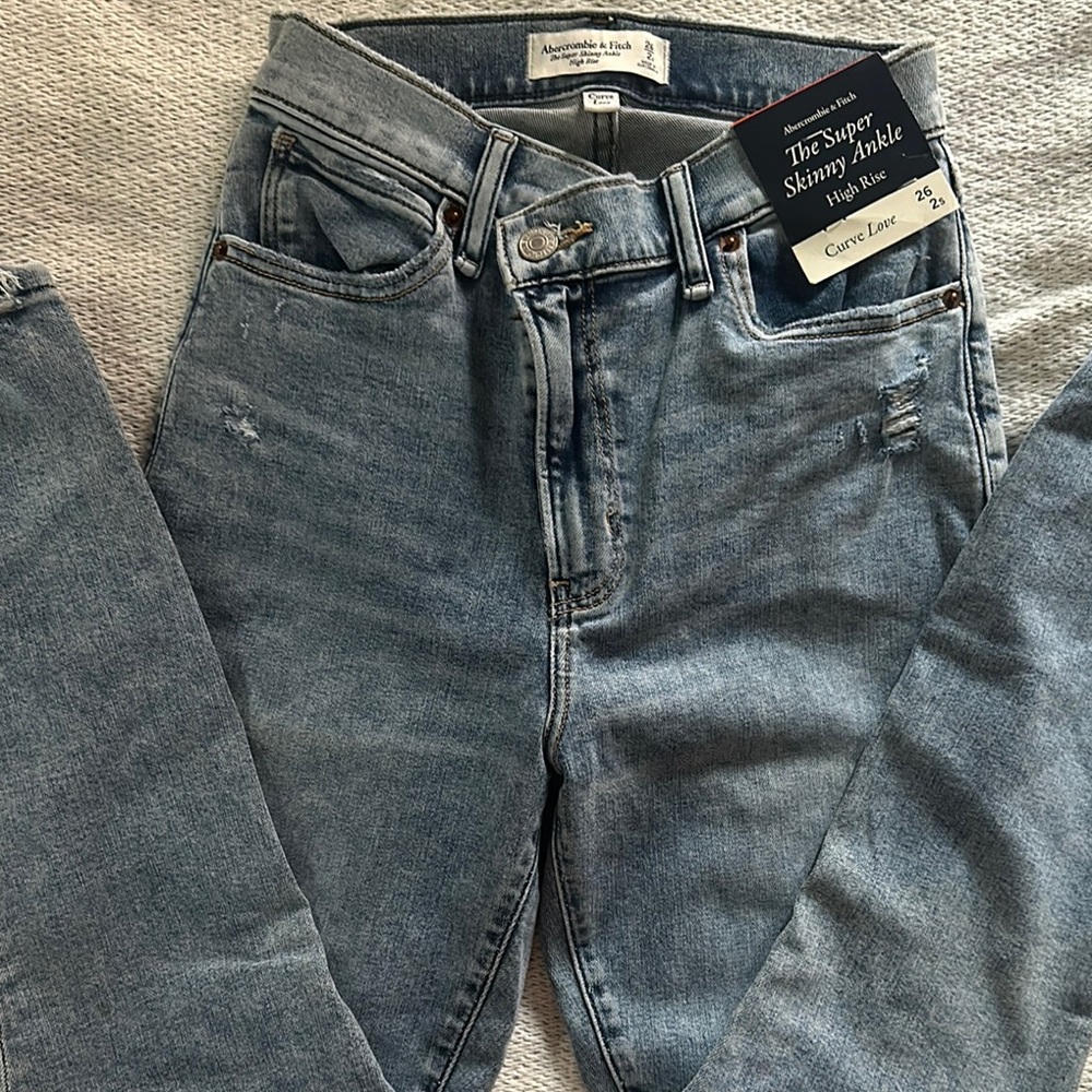 Abercrombie & Fitch Women's Blue Jeans